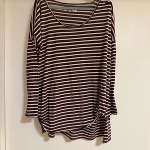 Free People Beach Striped Tunic